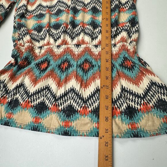 Patagonia Dress Womens Small Cream Kamala Drop Waist Tunic Organic Cotton Nature - Picture 11 of 13